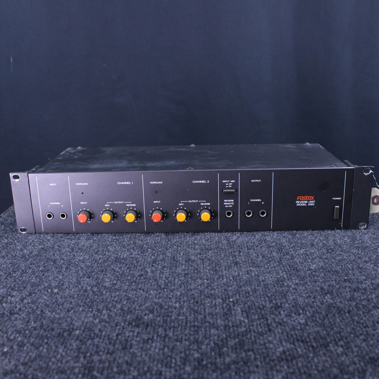 ヴィンテージFOSTEX REVERB UNIT3180 スプリングリバーブ Fostex