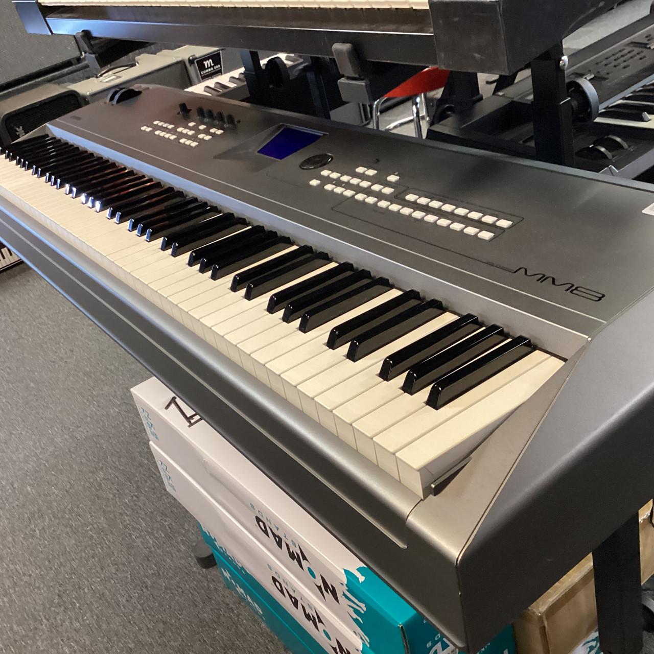 希少 廃盤 ヤマハ YAMAHA キーボード シンセサイザー MM8 MM YAMAHA ヤマハ キーボード シンセサイザー MM8 希少 廃盤 ヤマハ