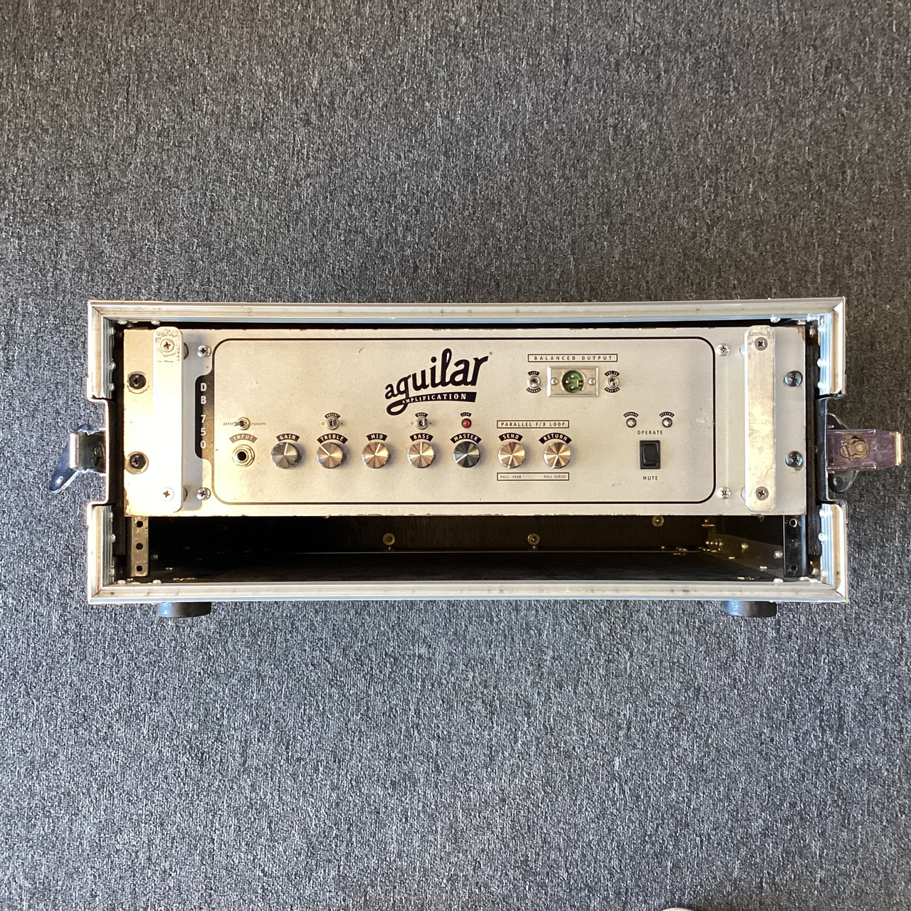 Used Aguilar DB 750 Rackmount Bass Amplifier Head