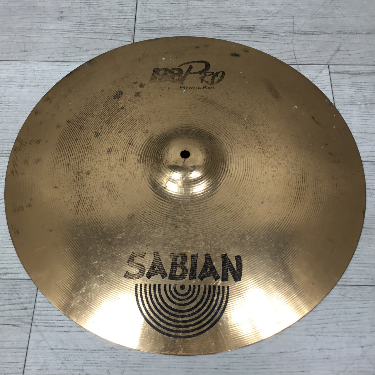 Used Sabian B8 PRO MEDIUM RIDE 20 INCH 2639 Ride Cymbal 20