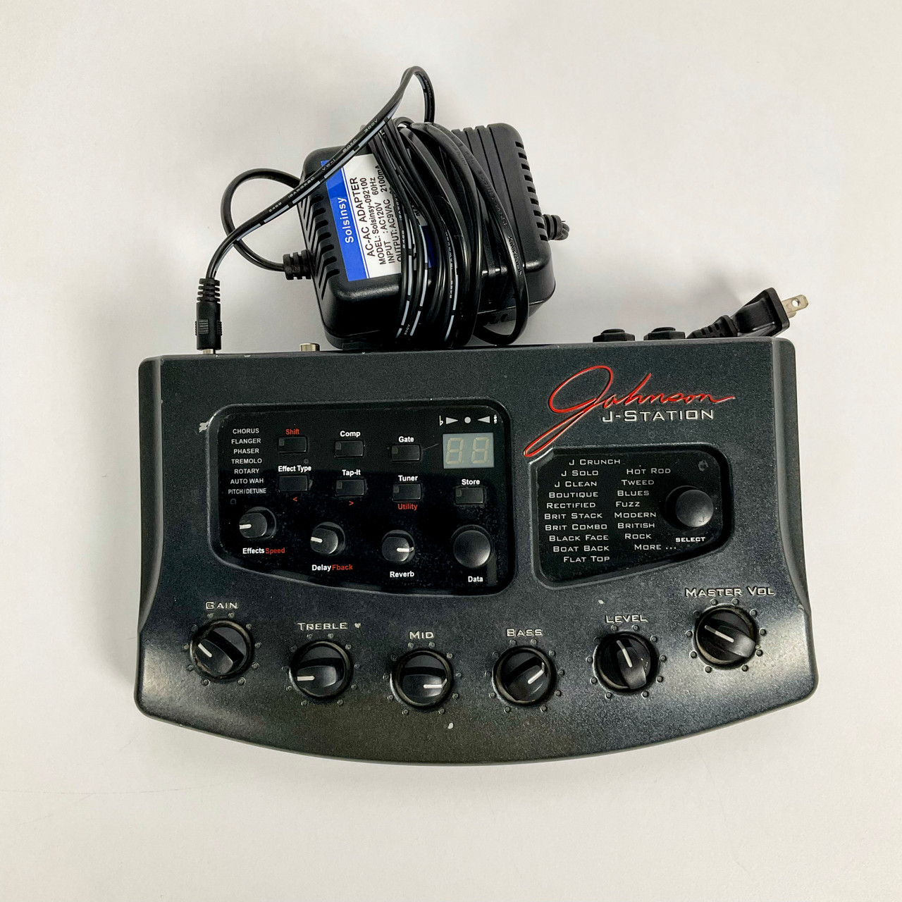 Used Johnson J-STATION Guitar Amp Modeling Processor