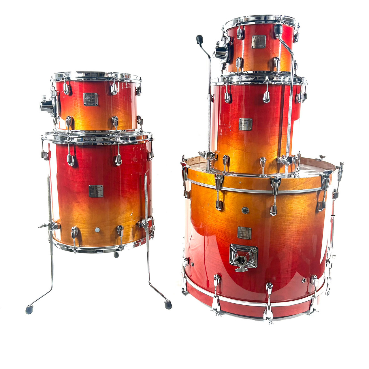 Used Yamaha BIRCH CUSTOM ABSOLUTE NOUVEAU 5PC Vintage Drum