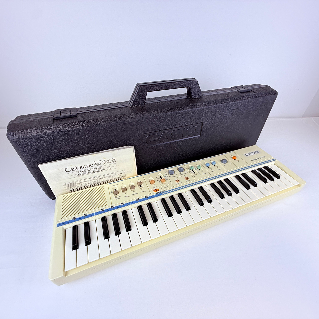 Vintage Piano Casio Music Used Casio MT-45 CASIOTONE 49-KEY SYNTH