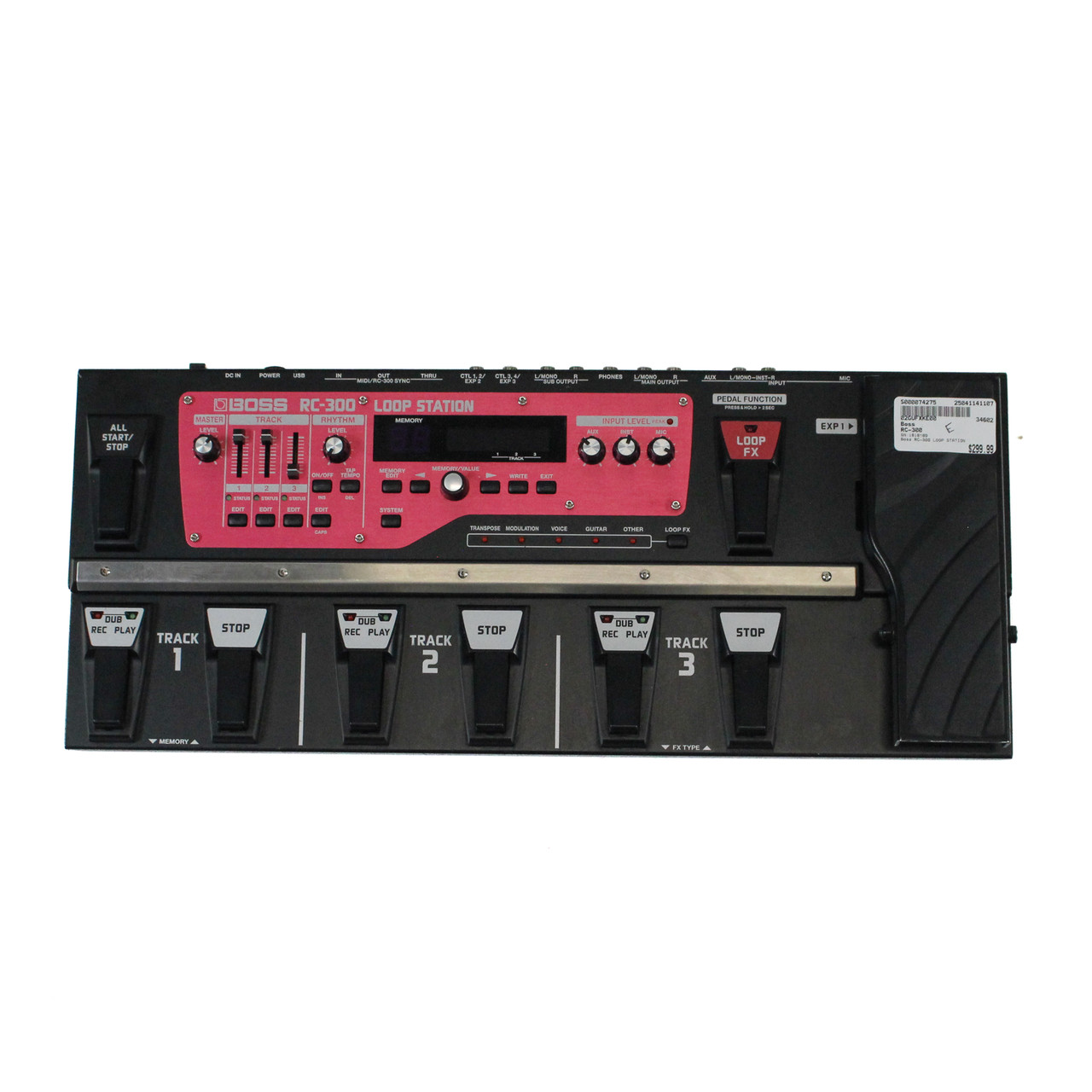 Used Boss RC-300 Looper Pedal