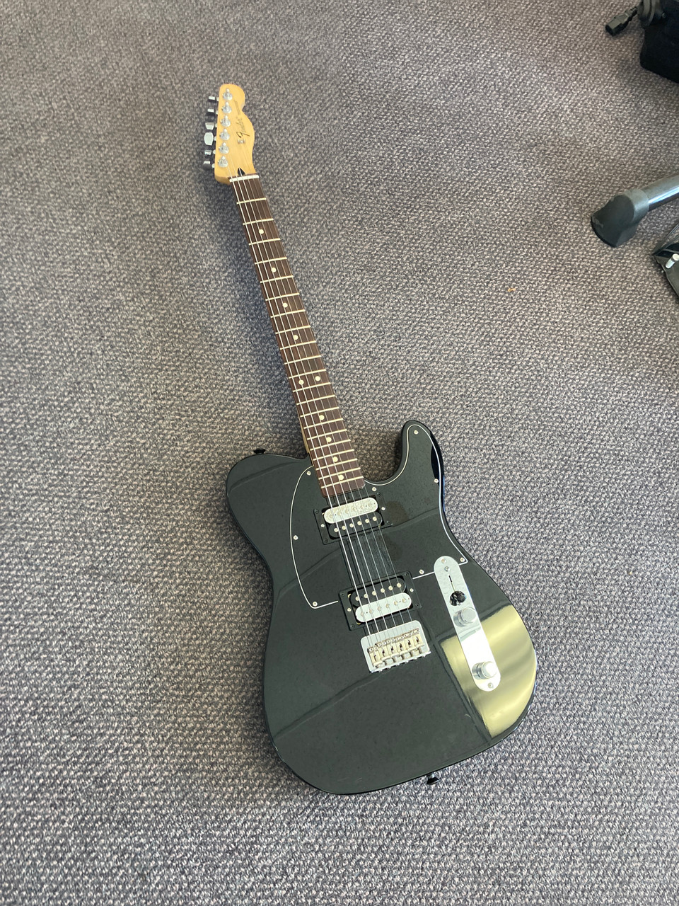 Used Fender BLACKTOP TELECASTER HH Electric Guitar Black 6