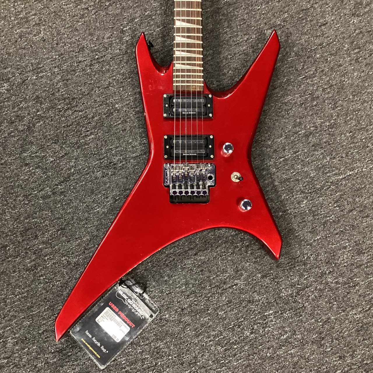 Used Jackson WRXT Pointy Electric Guitar Red 6-String