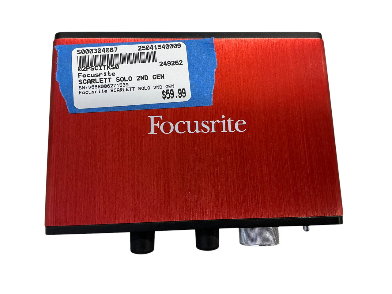 Focusrite Scarlett Solo USB Audio Interface - 2nd Gen