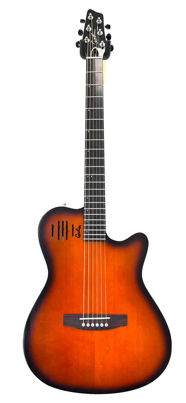 Used Godin A6 Electric Guitar Wood 6-String