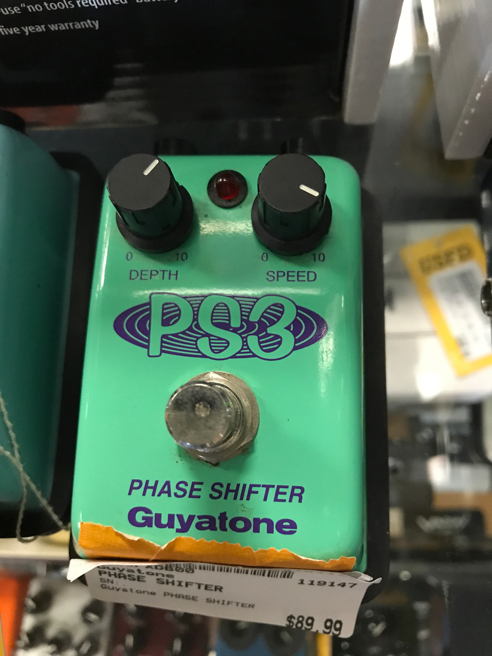 Used Guyatone PHASE SHIFTER Phaser Pedal