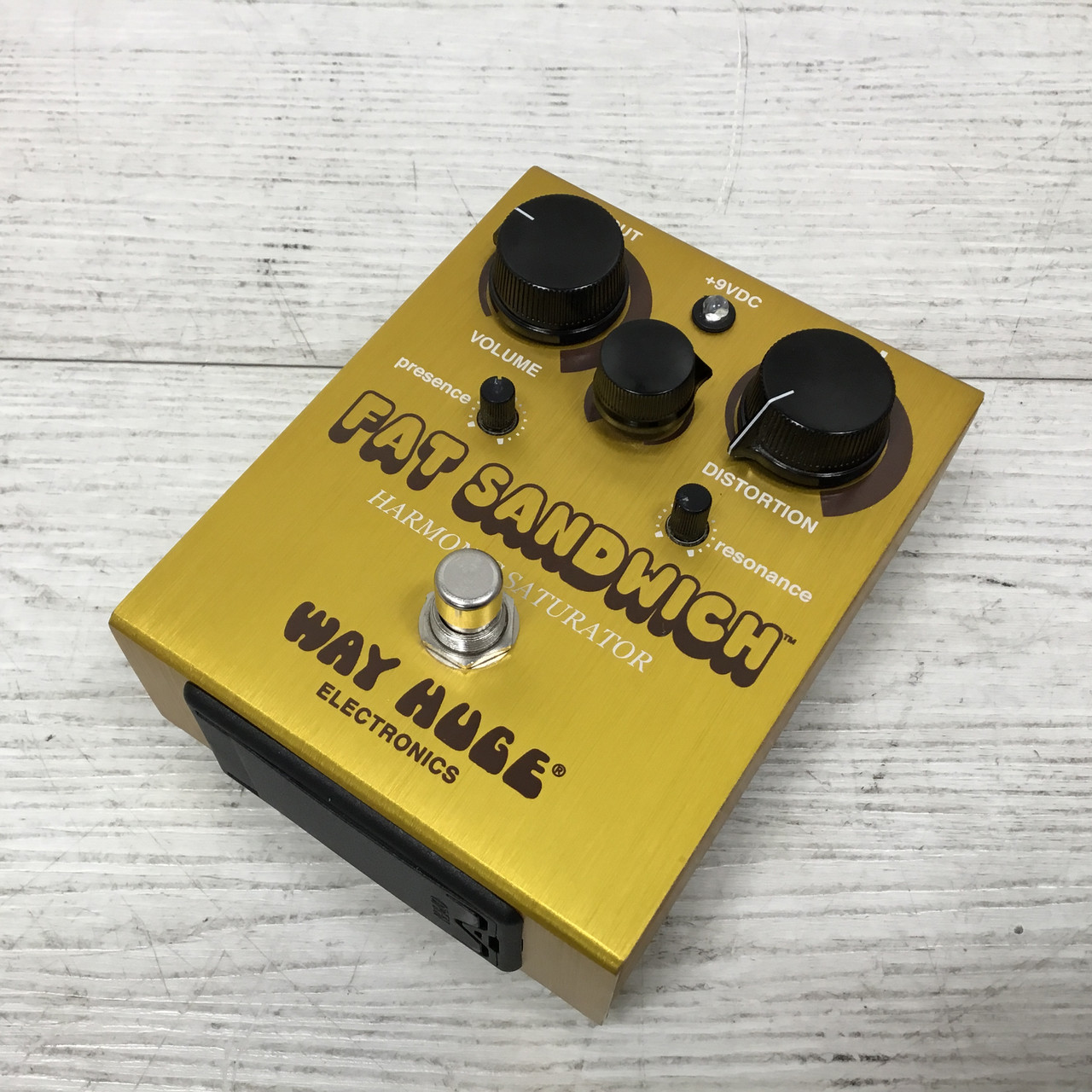 Used Way Huge FAT SANDWICH HARMONIC SATURATOR Distortion Pedal