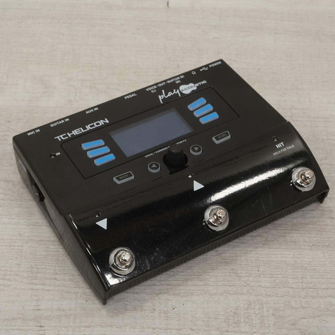 Used TC Helicon PLAY ACOUSTIC Multi Effects