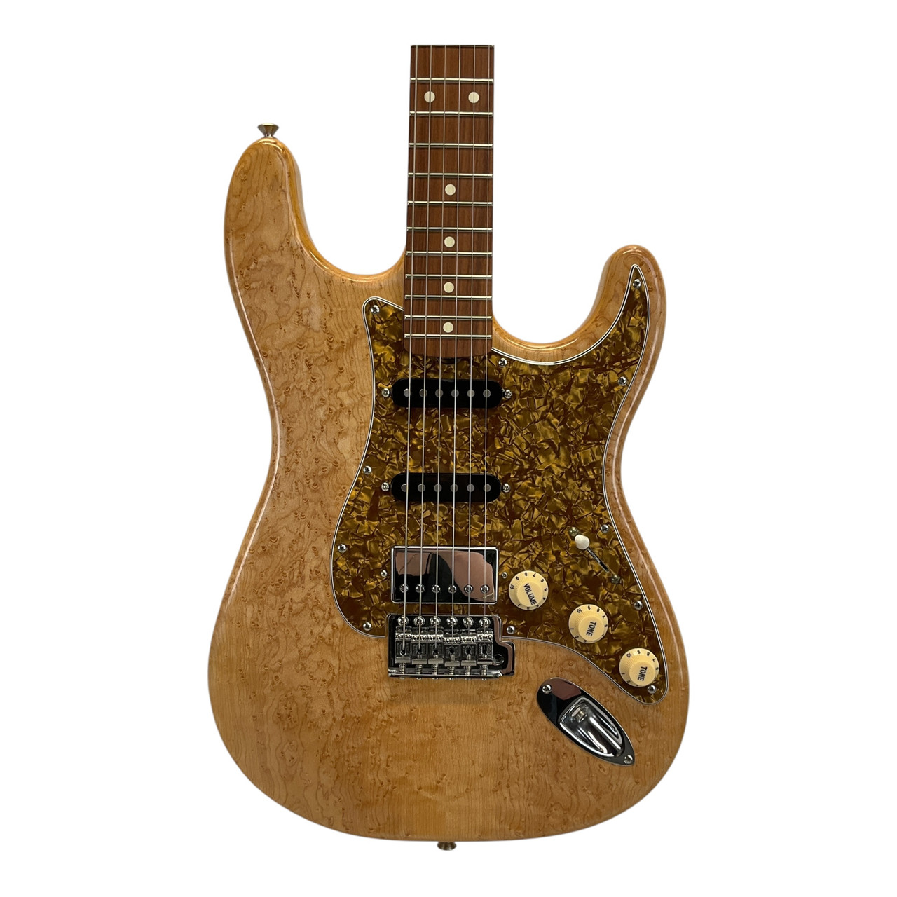 Used Warmoth Strat S Type Electric Guitar Natural 6-String