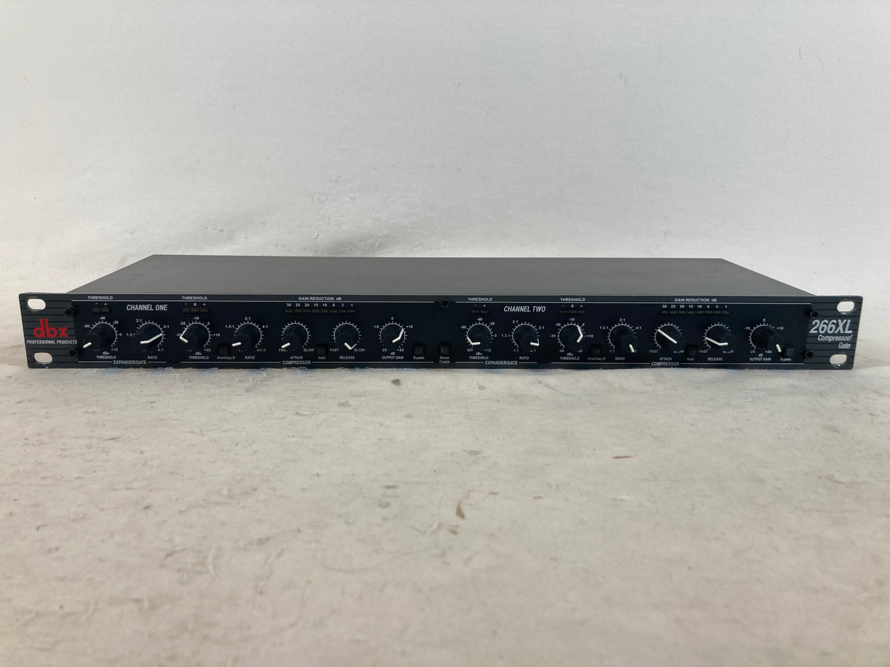 Used DBX 266XL Compressor/Gate Rack Unit