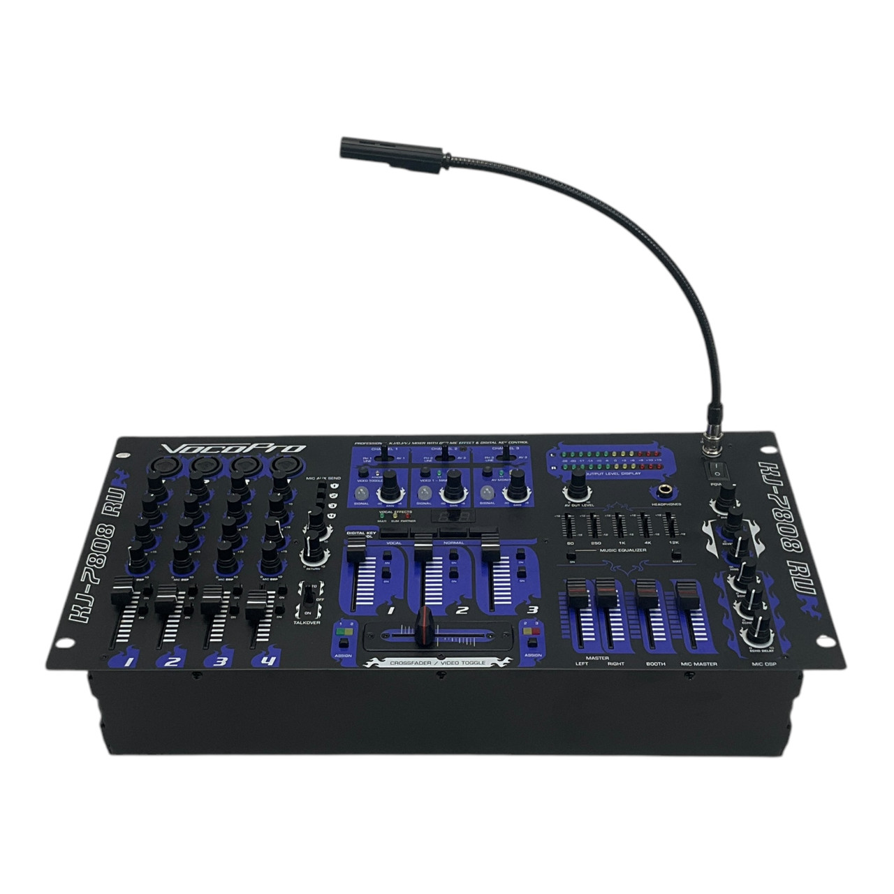 Used Vocopro KJ-7808RV Rackmount Mixer