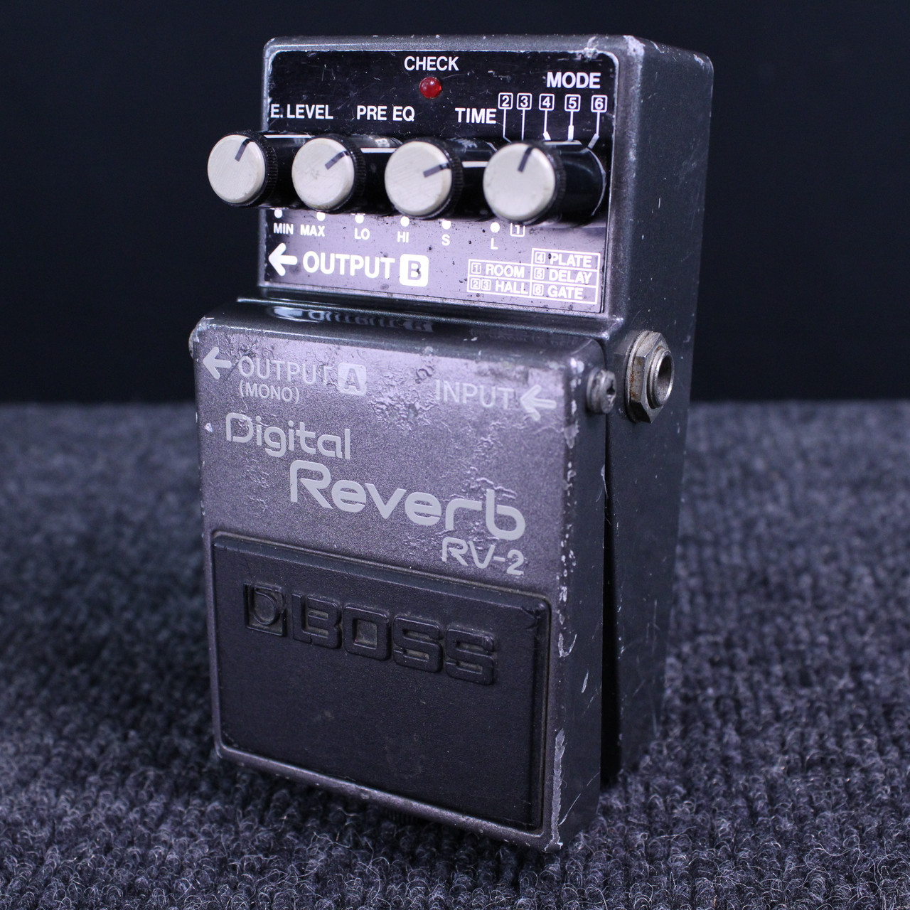 Used Boss RV-2 DIGITAL REVERB Reverb Pedal