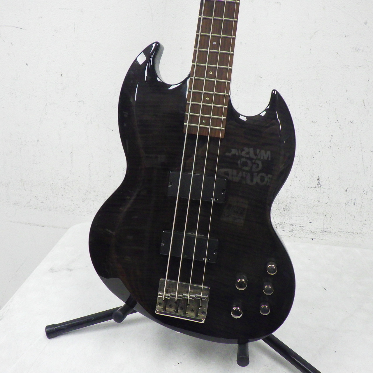 Used LTD VIPER 154DX Electric Guitar Black 6-String