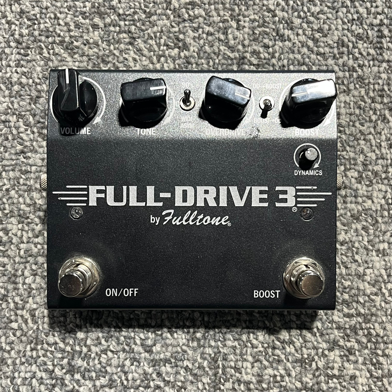 Used FULLTONE FULL-DRIVE 3 Guitar Overdrive Pedal