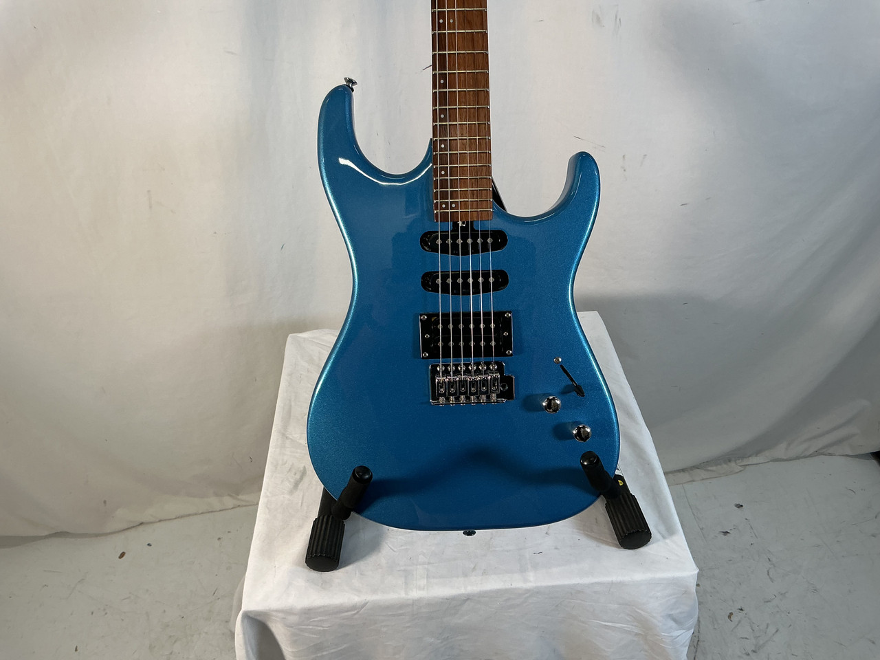 Used Washburn X-SERIES PRO HSS BLUE Super S Electric Guitar Blue 6