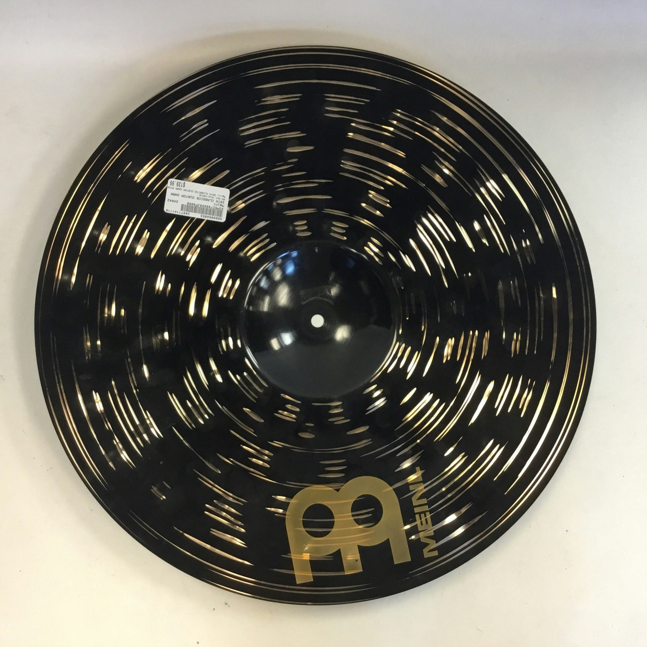 Used Meinl 20IN CLASSICS CUSTOM DARK RIDE Cymbals 20