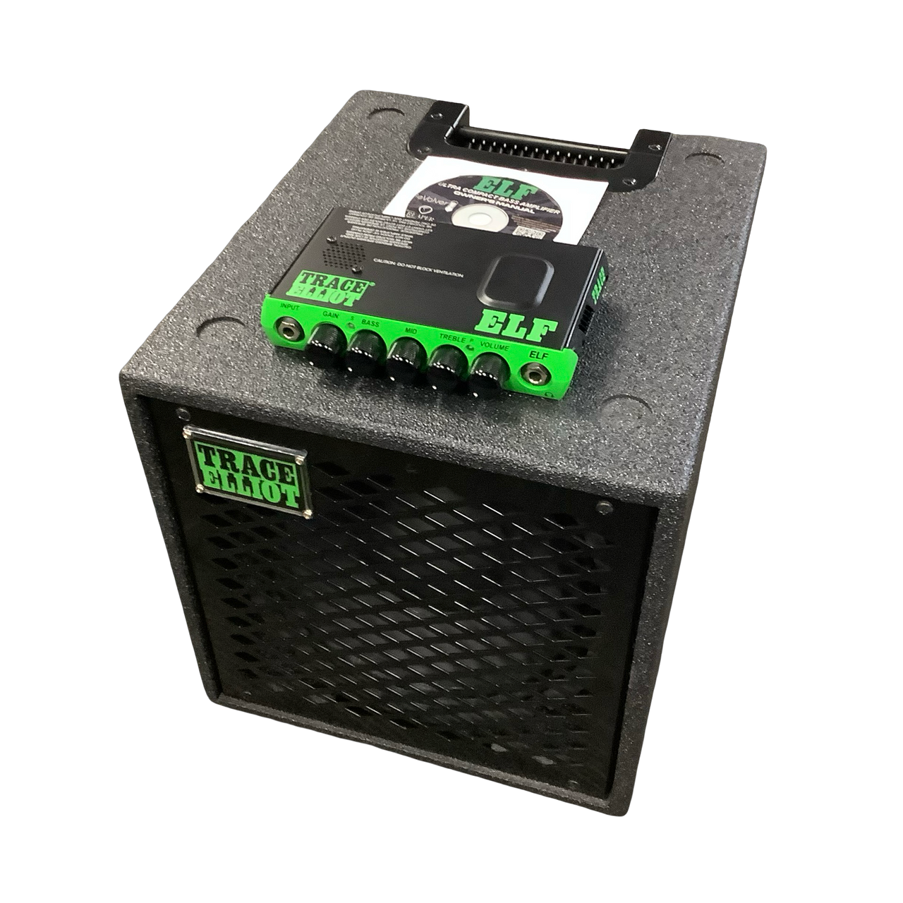 Used Trace Elliot ELF HEAD AND CAB Bass Amplifier 1 x 10