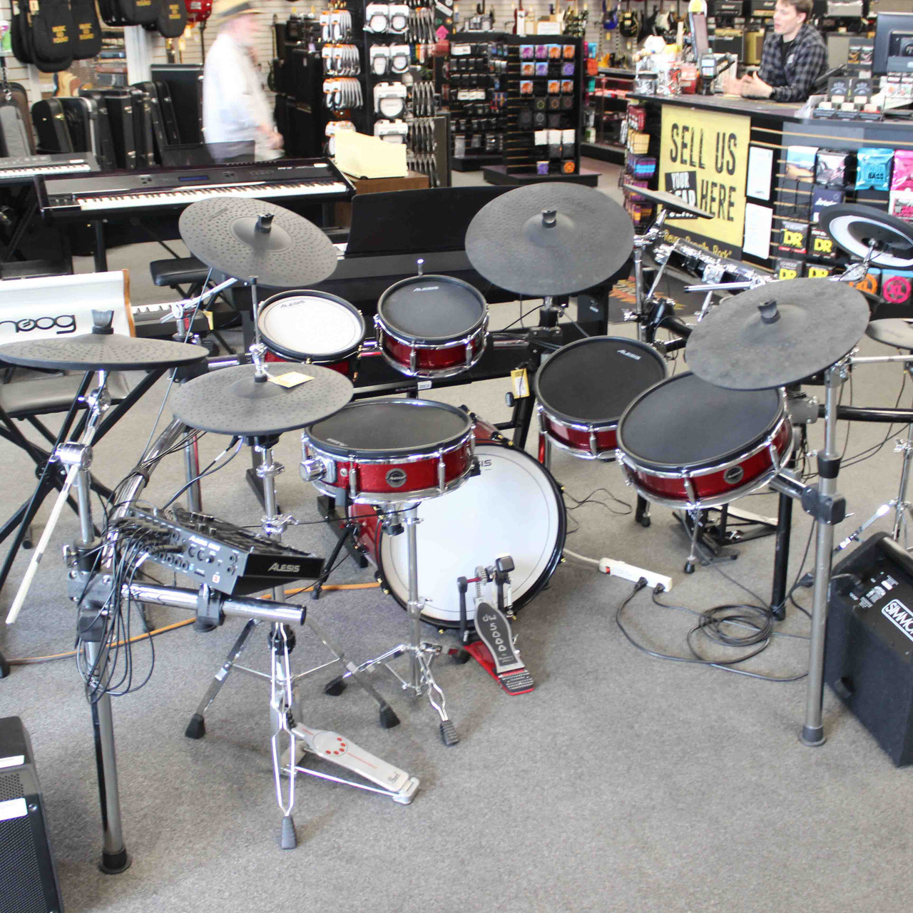 Used Alesis STRIKE PRO SPECIAL Electronic Pad Kit