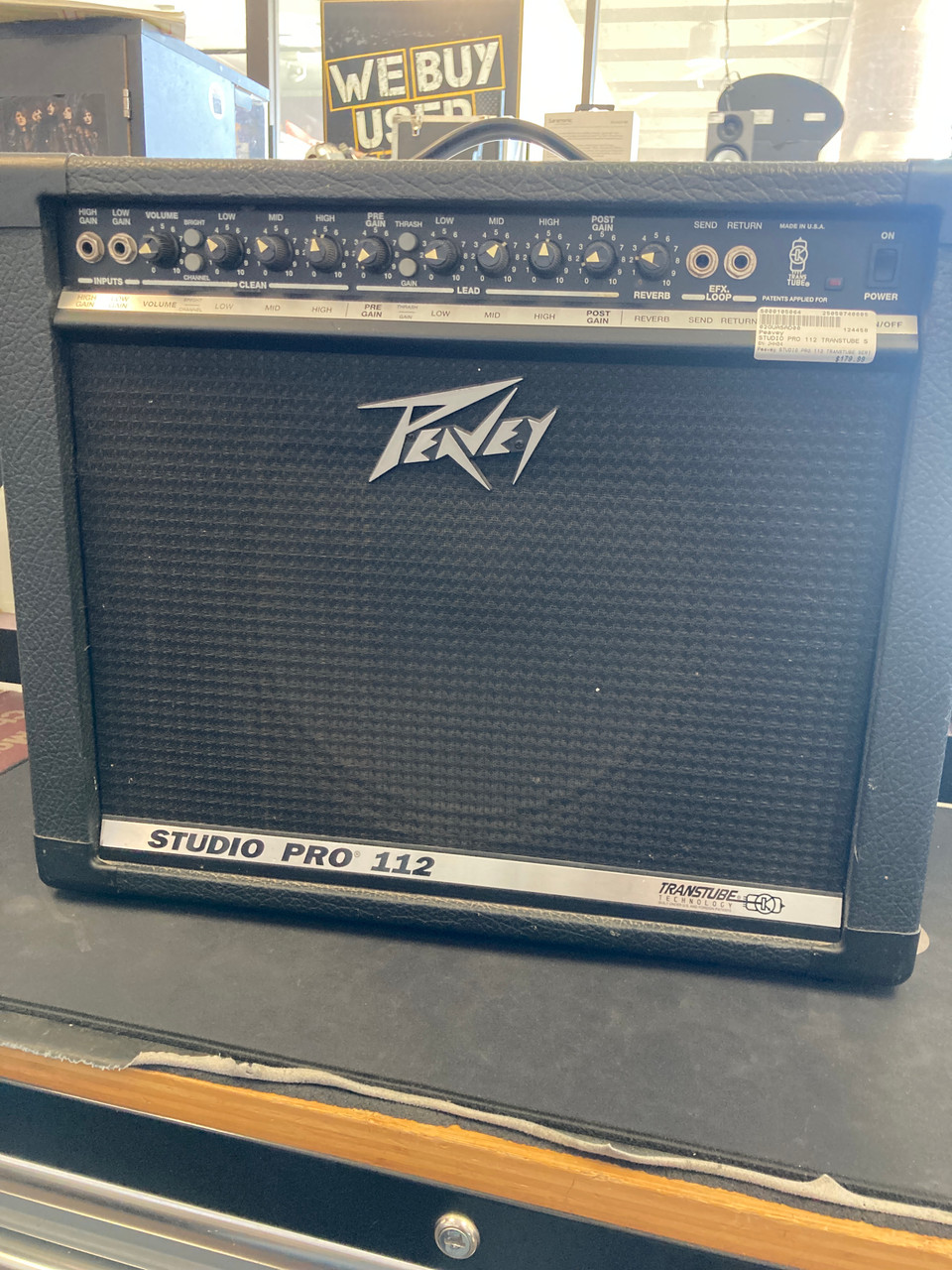 楽器 PEAVEY STUDIO PRO112 Peavey TransTube Series Studio Pro 112 65-Watt 1x12 Guitar Combo