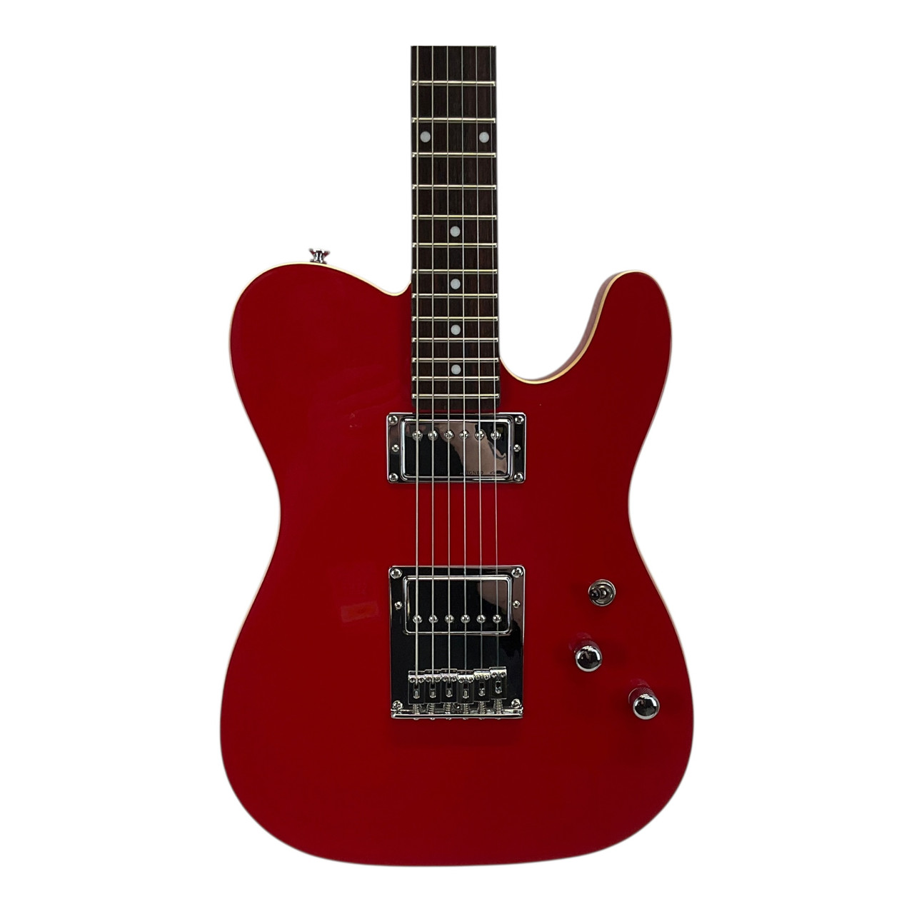 Used Schecter DIAMOND SERIES PT T Type Electric Guitar Red 6-String