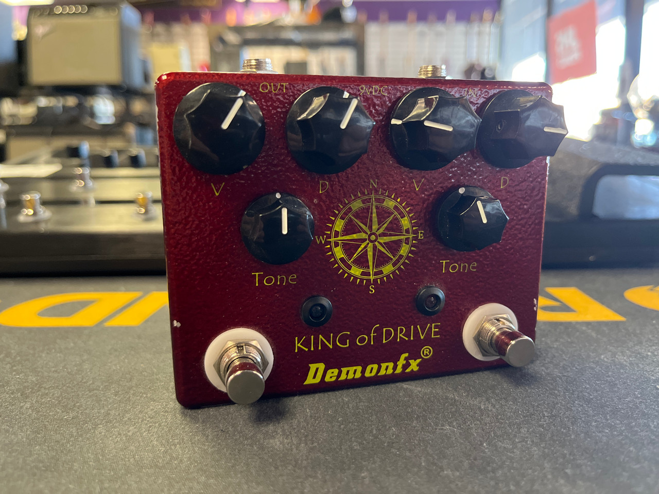 Used DEMONFX KING OF DRIVE Guitar Effect