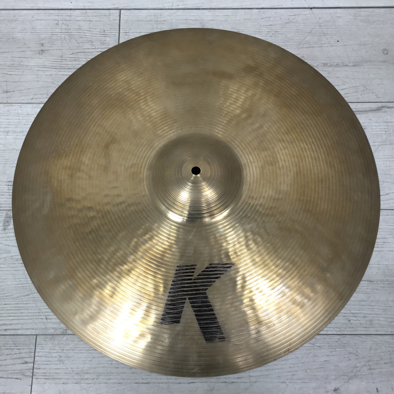 Used Zildjian K HEAVY RIDE 22 INCH 3576G Ride Cymbal 22