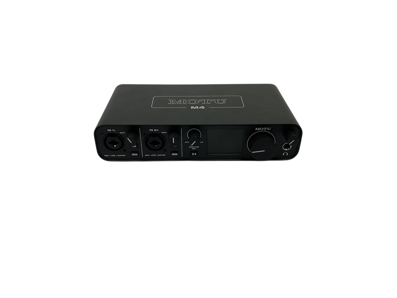 Used Motu M4 Computer Interface 2 A/D Recording Inputs