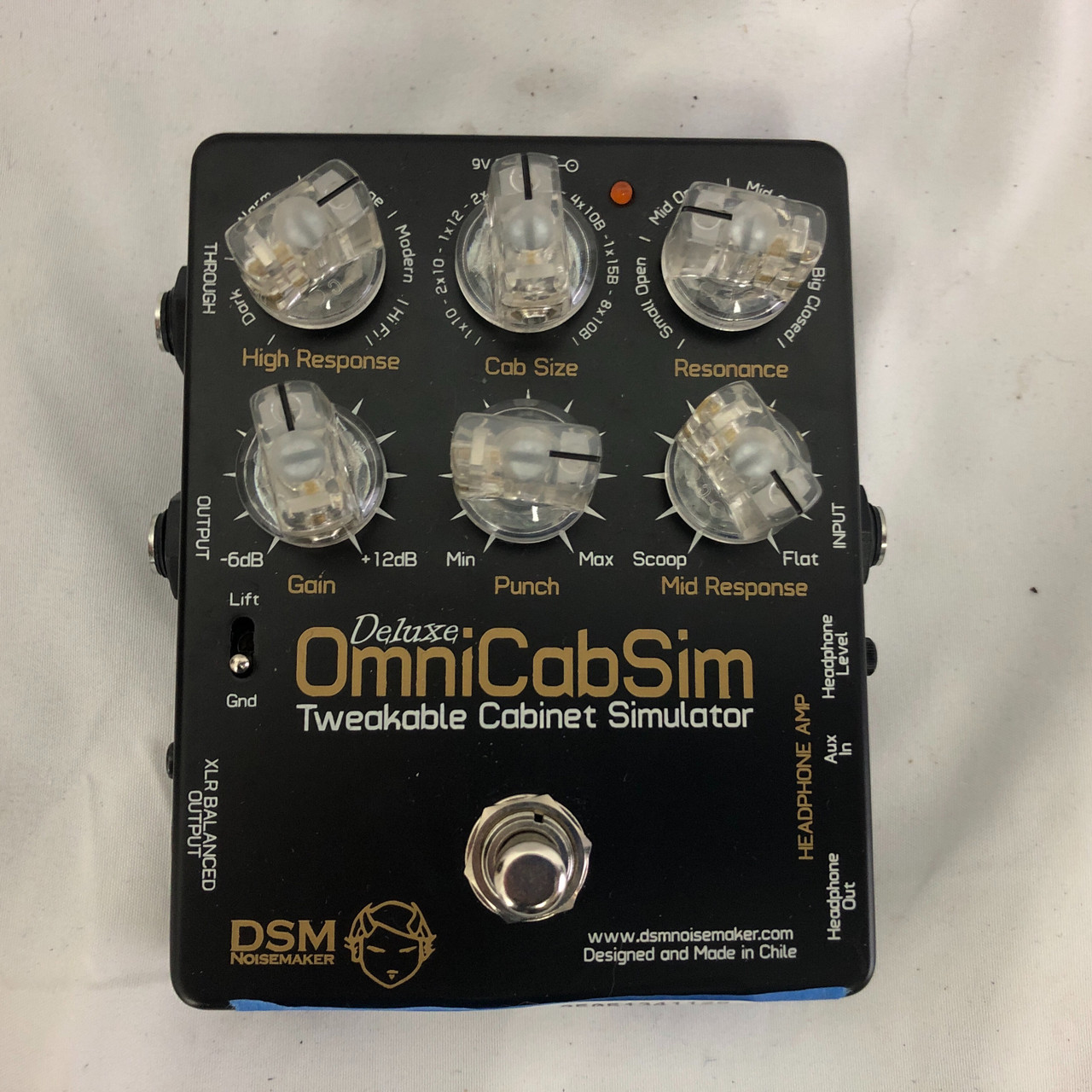 Used DSM NOISEMAKER OMNI CAB SIM DELUXE IR Cab Pedal