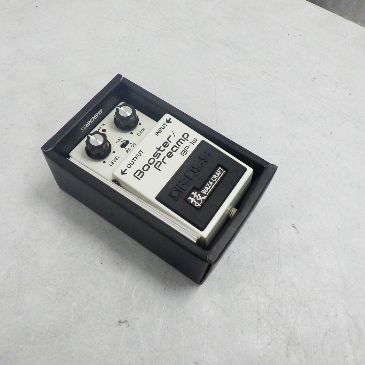 Used Boss WAZA BP-1W BOOSTER/PREAMP Boost Pedal