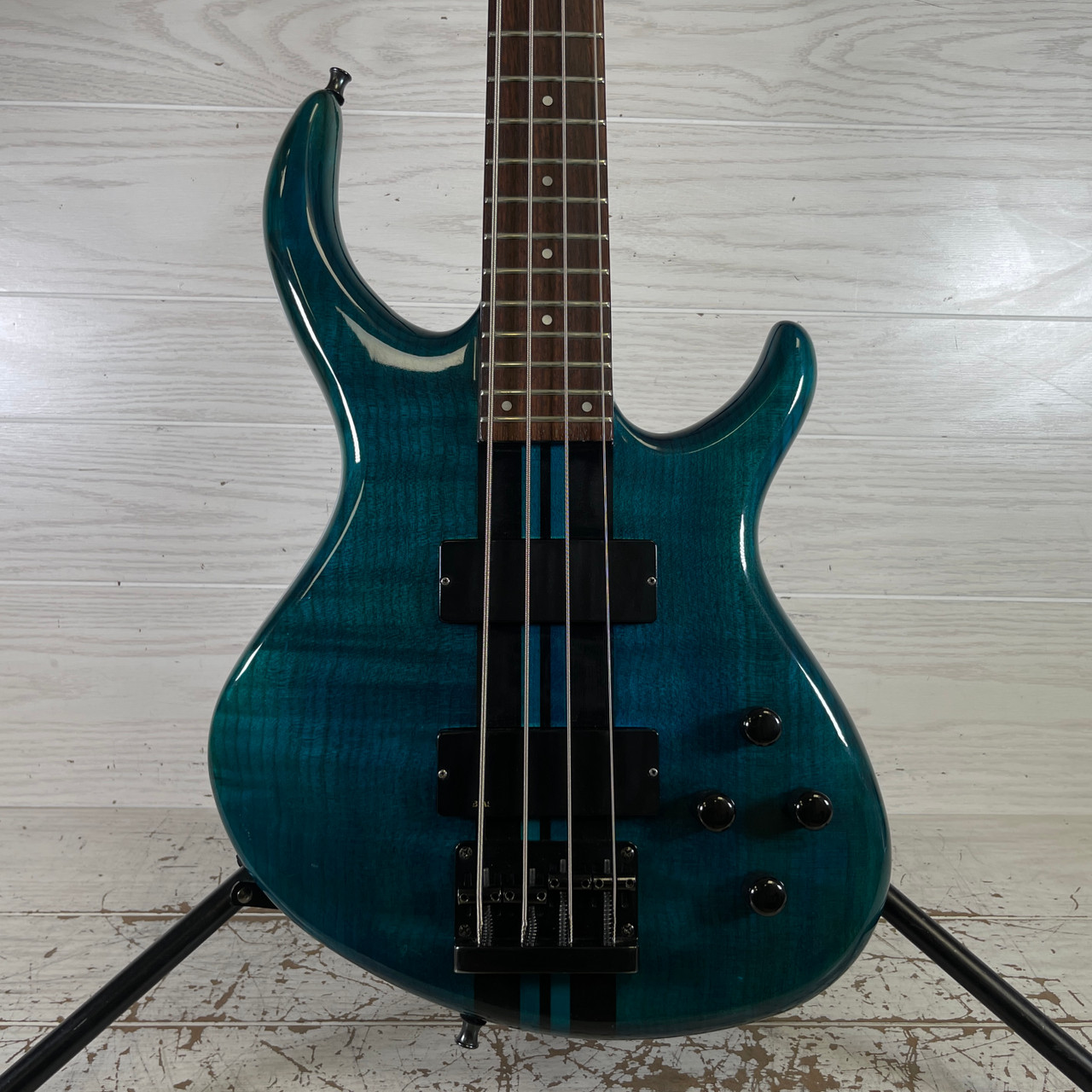 Used Tobias TOBY PRO 4 Bass Guitar Blue 4-String