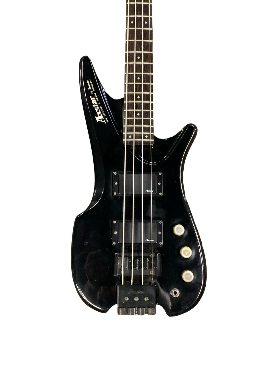 Used Ibanez AXSTAR AXB50 Bass Guitar Black 4-String