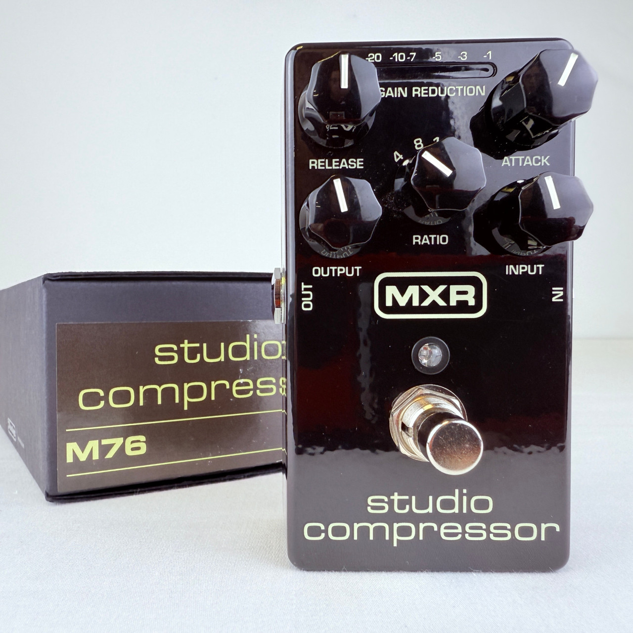Used MXR M76 STUDIO COMPRESSOR PEDAL Compressor Pedal