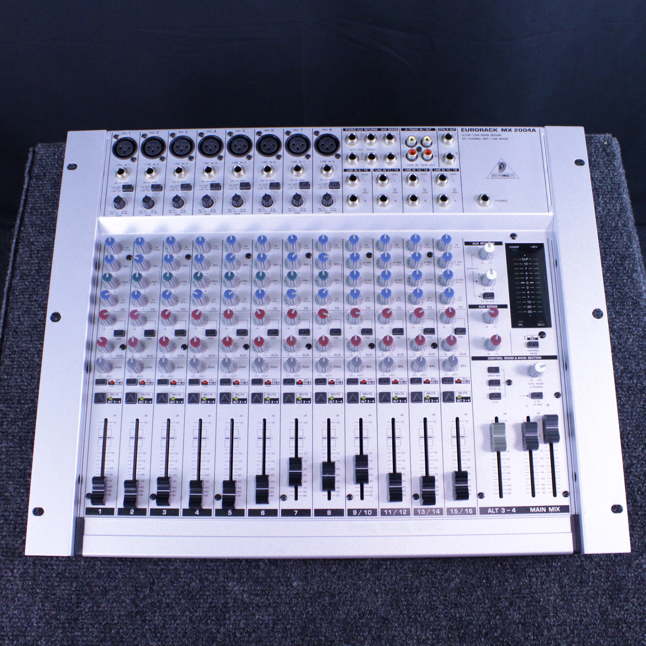 Used Behringer EURORACK MX2004A W/PWR Mixing Console