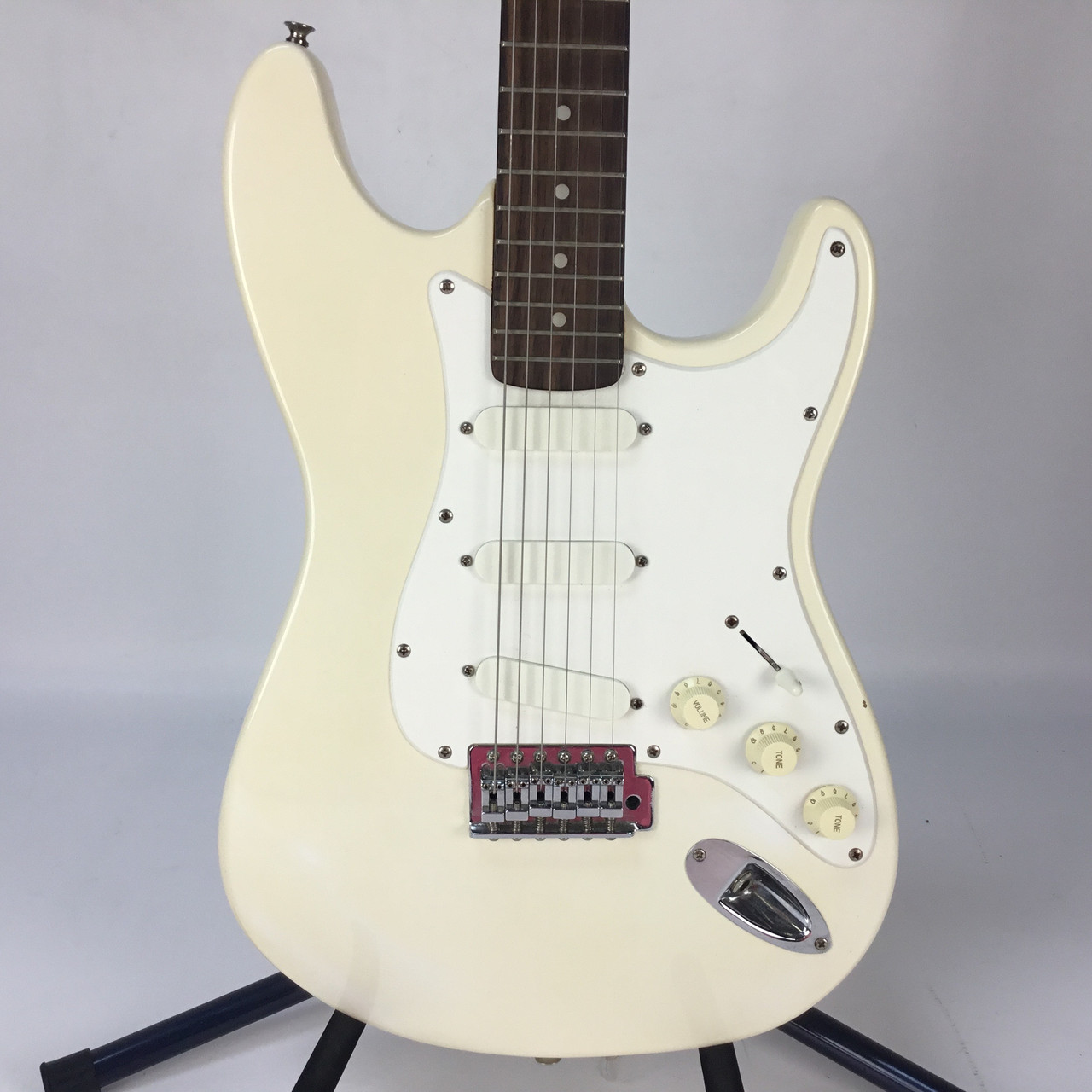 Kimaxe エレキギター Used KIMAXE GUITAR S Type Electric Guitar White 6-String