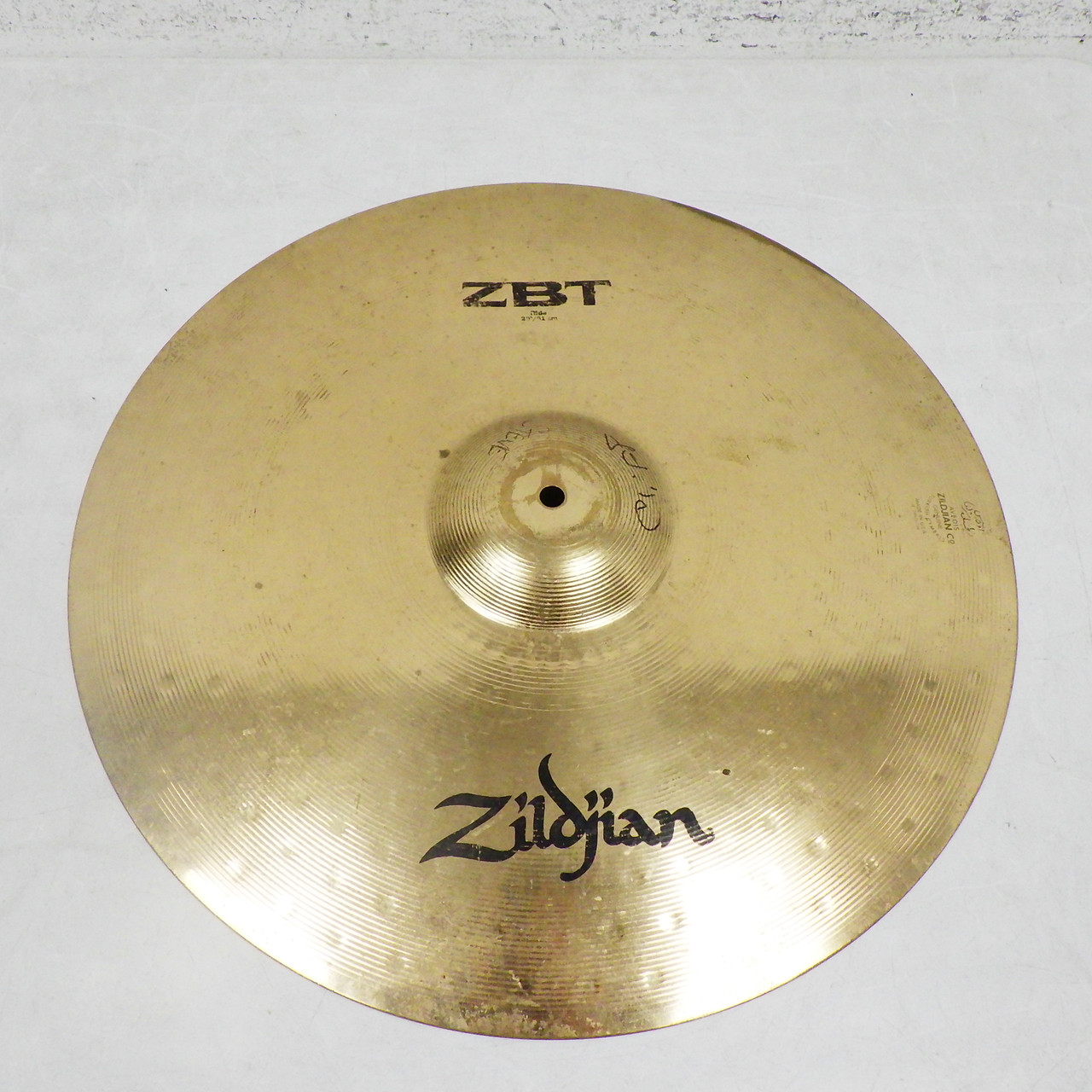 Used Zildjian ZBT 20 INCH RIDE Ride Cymbal 20
