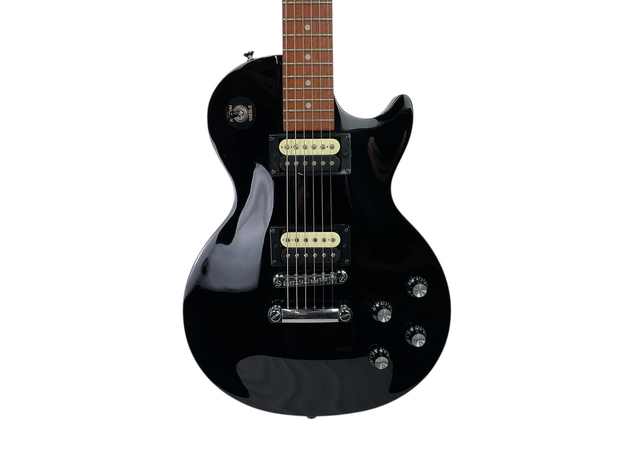 ギター Epiphone LESPAUL Studio Black Used Epiphone Les Paul Studio Black Solid Body Electric