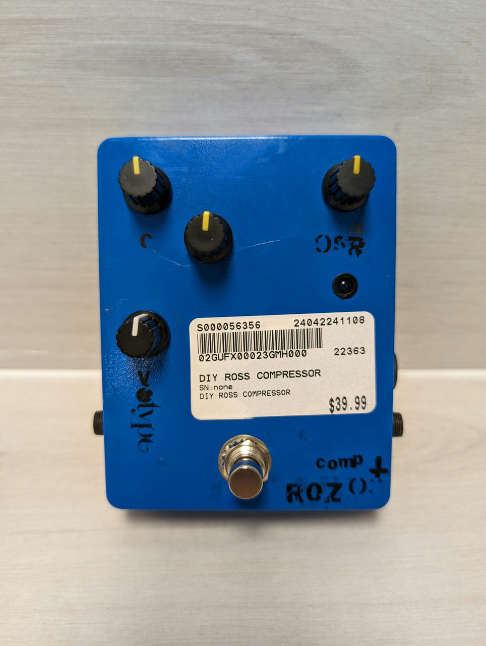 ギター CROSS COMP(ROSS Compressor Mod Effector) ギター CROSS COMP(ROSS Compressor Mod Effector) Vintage Ross