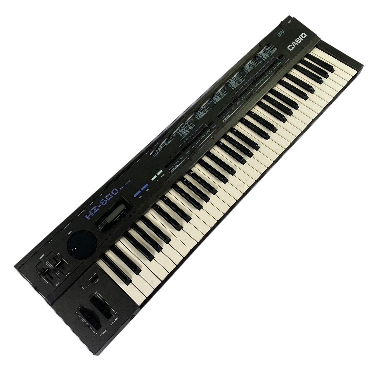 Used Casio HZ-600 SD SYNTHESIZER 61-Key Synthesizer 61-Key