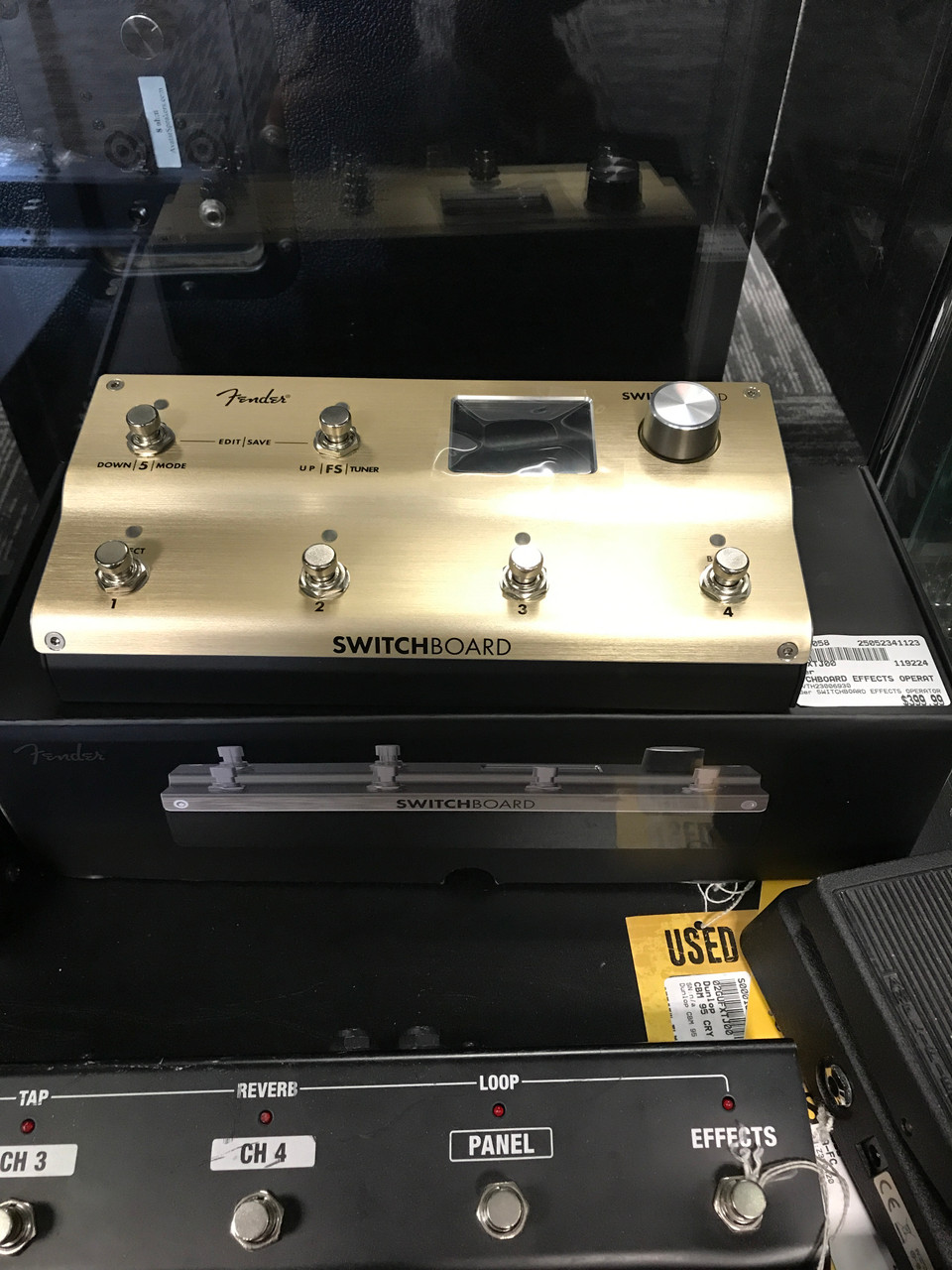 Used Fender SWITCHBOARD EFFECTS OPERATOR Floorboard Amp