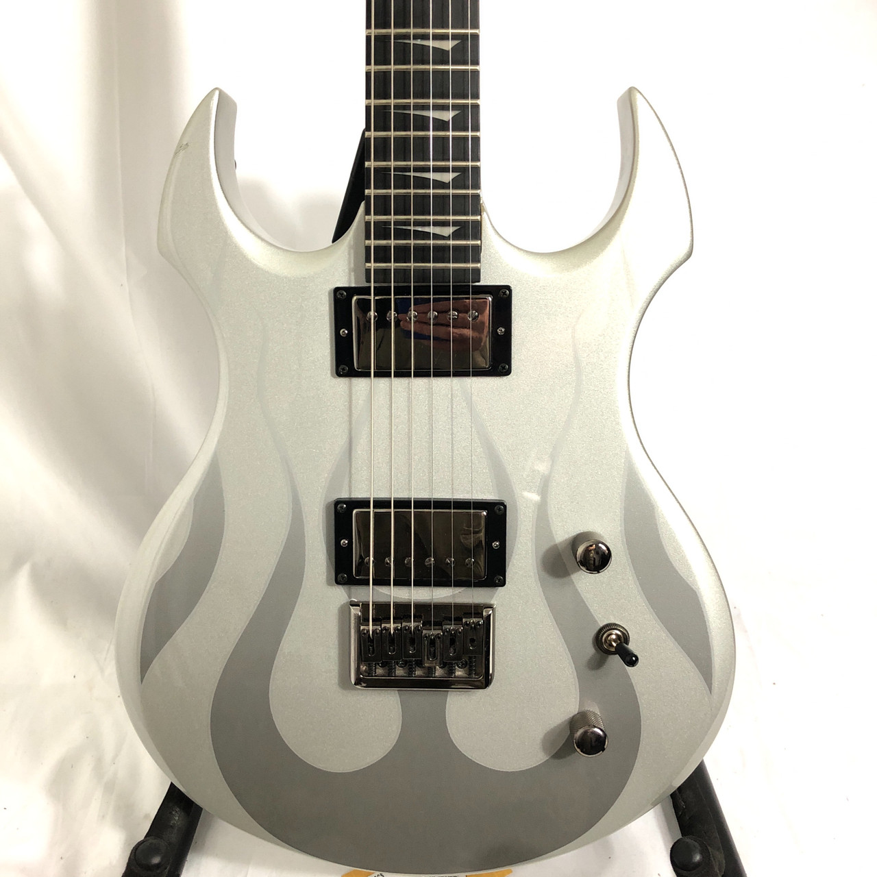 KRAMER PARIAH 変形ギター クレーマー Used Kramer PARIAH Pointy Electric Guitar Silver/Gray 6-String