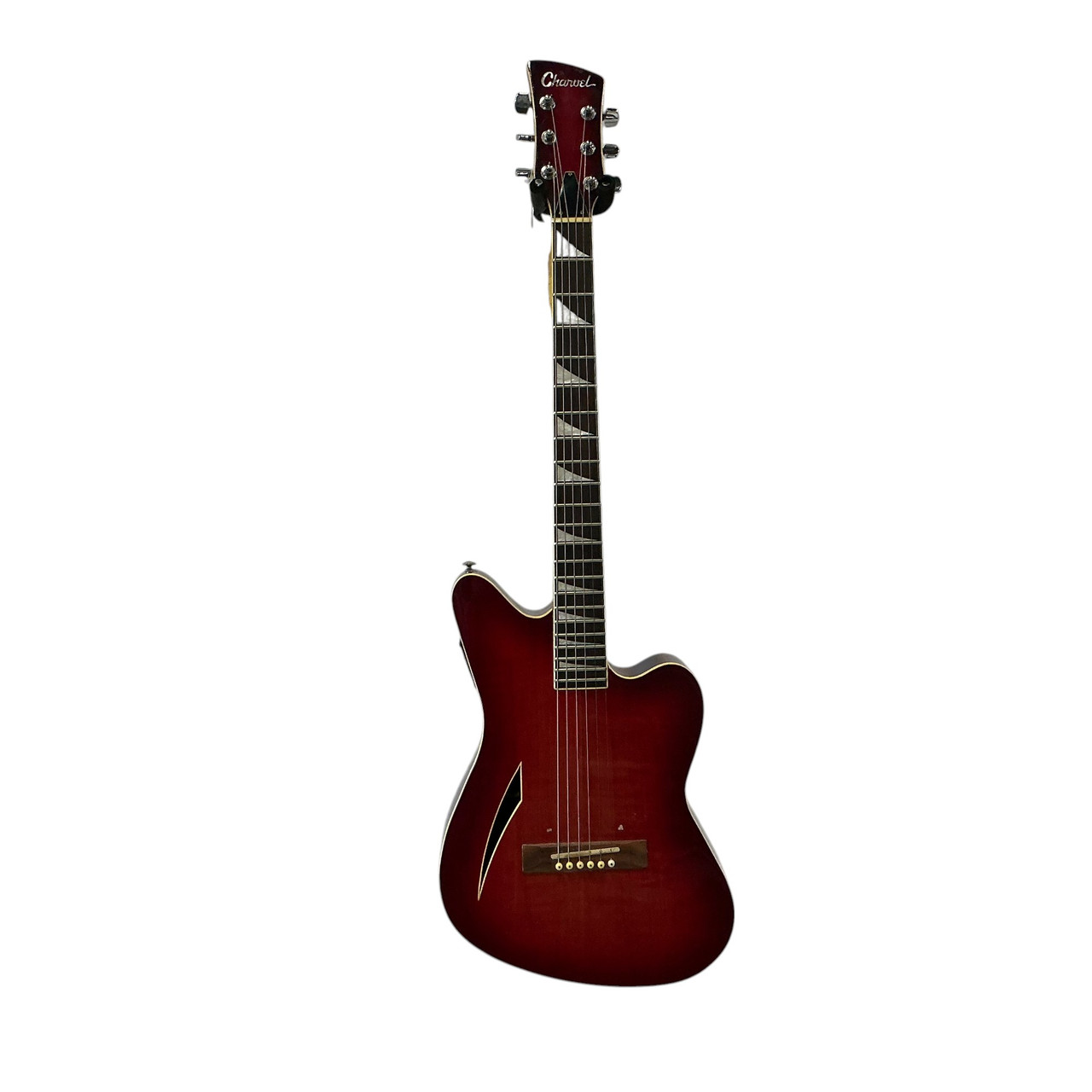 シャーベル　CHARVEL ビンテージ Used CHARVEL 1958 SURF CASTER Solid Top Acoustic Guitar Red