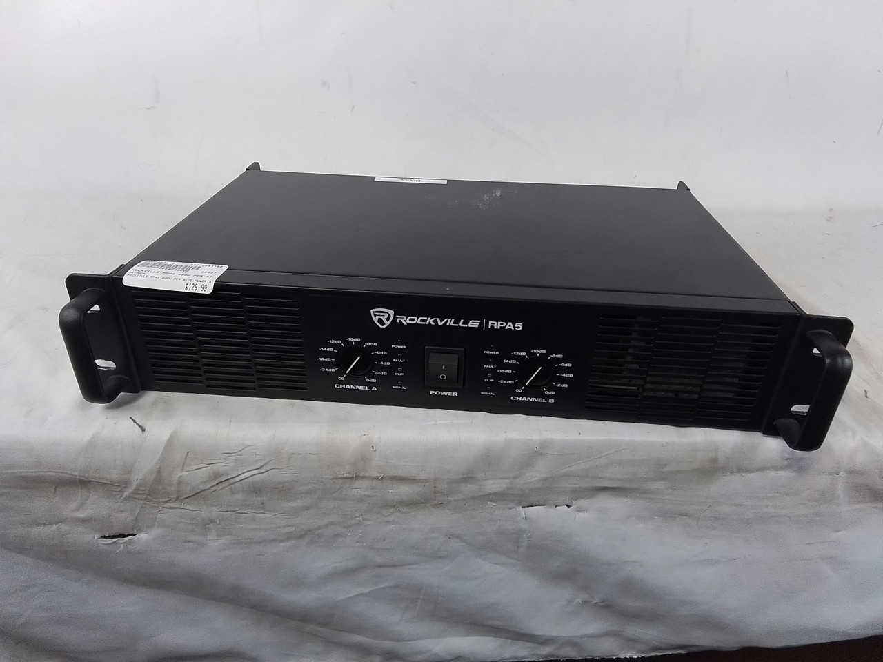 Used ROCKVILLE RPA5 400W PER SIDE POWER AMP Power Amps Power Amps