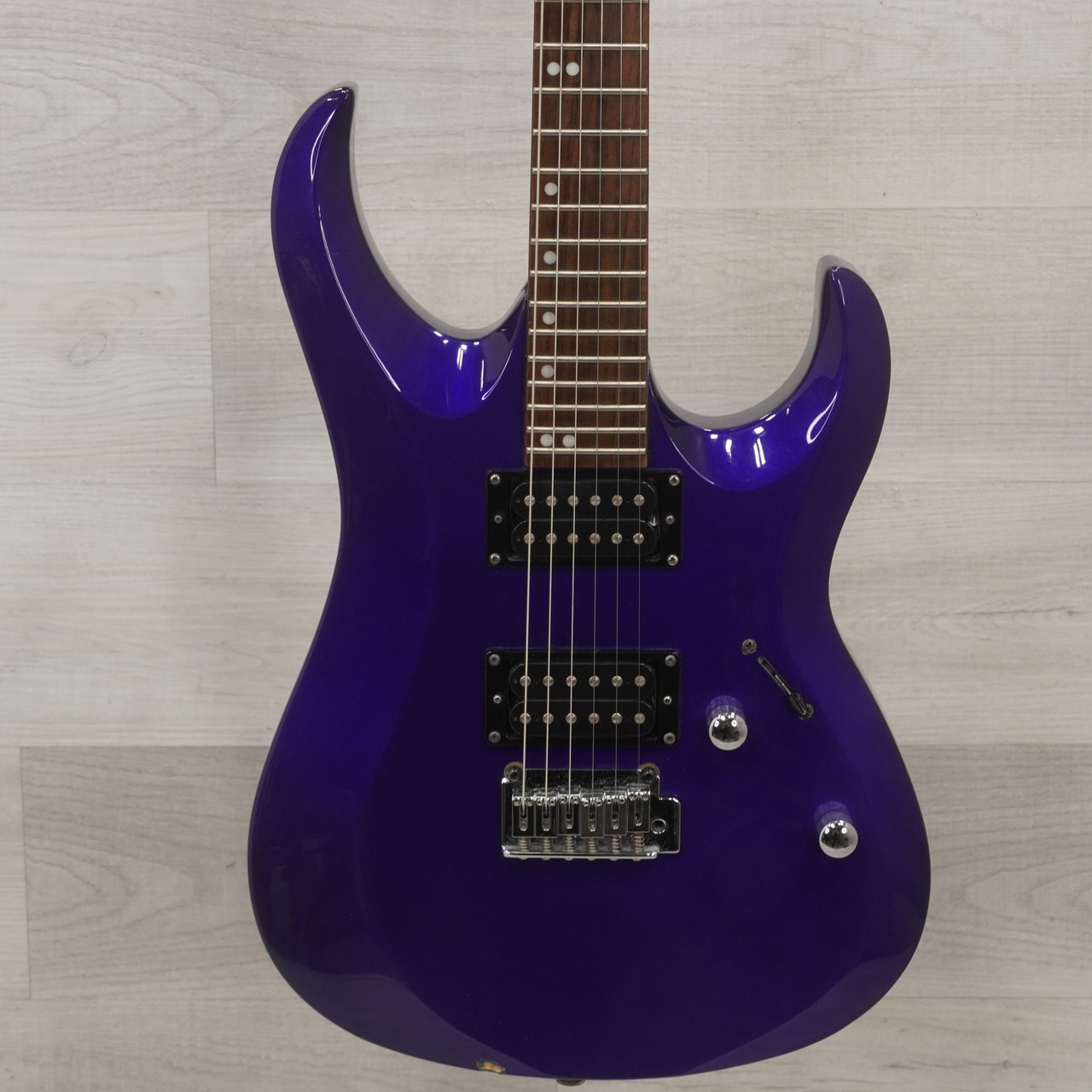 調整済】Cort コルト X-2 メタル向エレキギター 青 米国製弦 ケース付