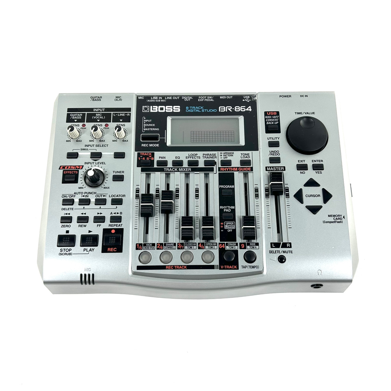 Used Boss BR-864 8-TRACK DIGITAL STUDIO Compact Recording Device