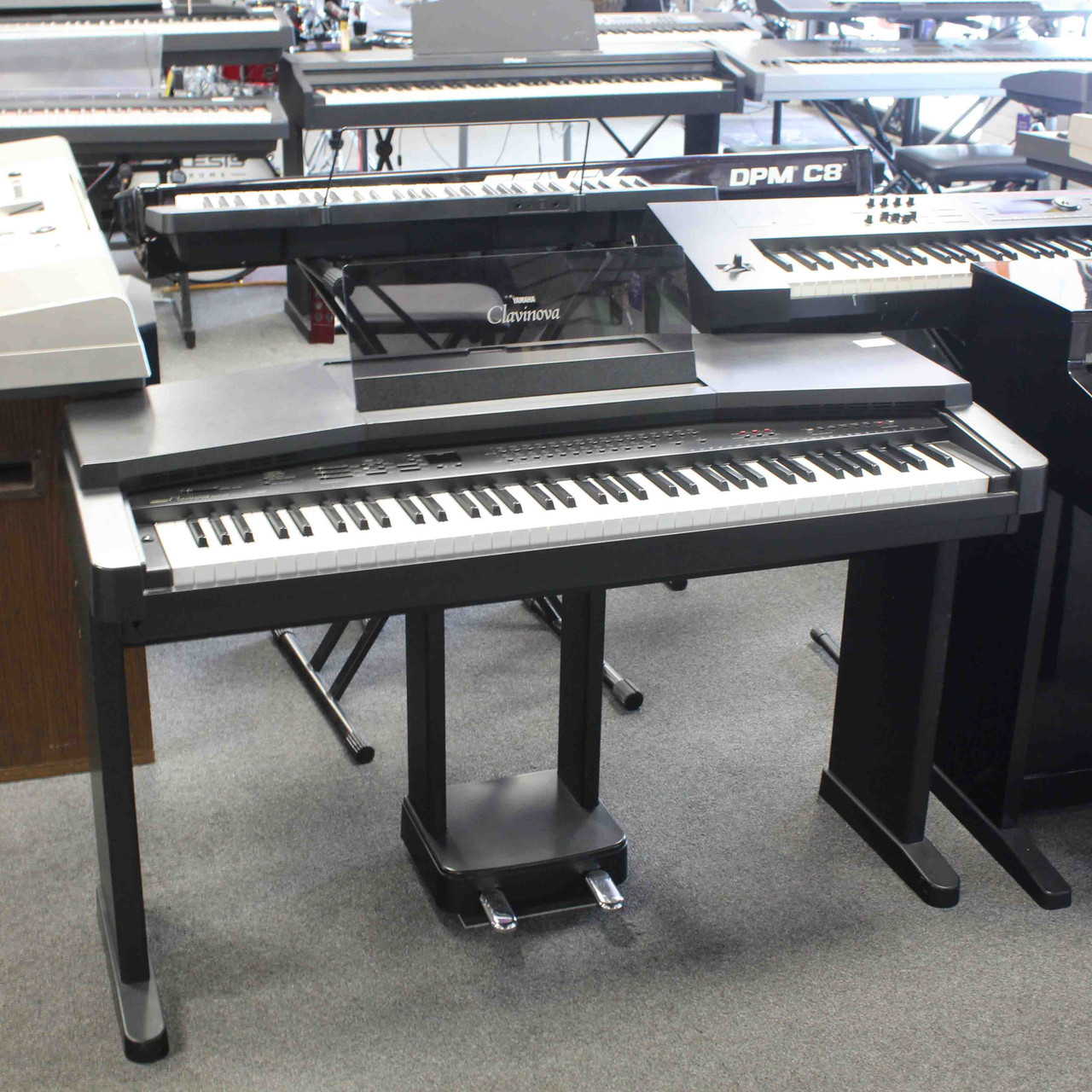 Used Yamaha CLAVINOVA CVP-20 88-Key Digital Piano 88-key