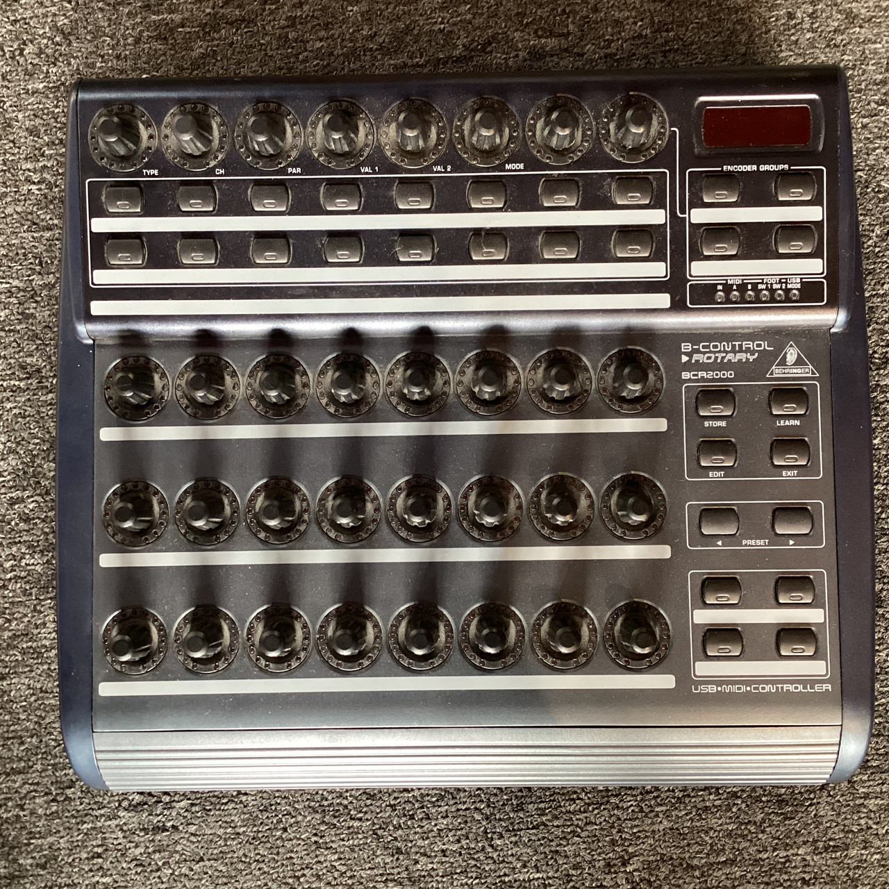 BEHRINGER BCR2000 貴重なコントローラ Behringer | Product | BCR2000