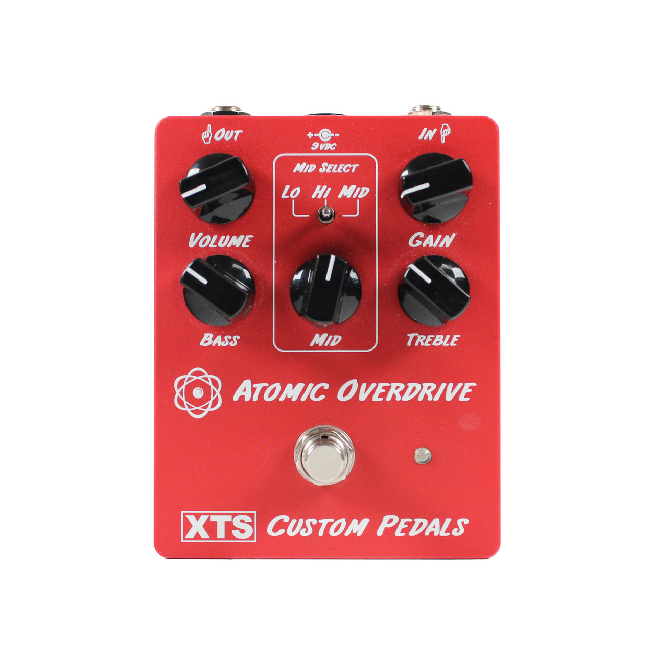 Used XTS Custom Pedals ATOMIC OVERDRIVE Overdrive Pedal